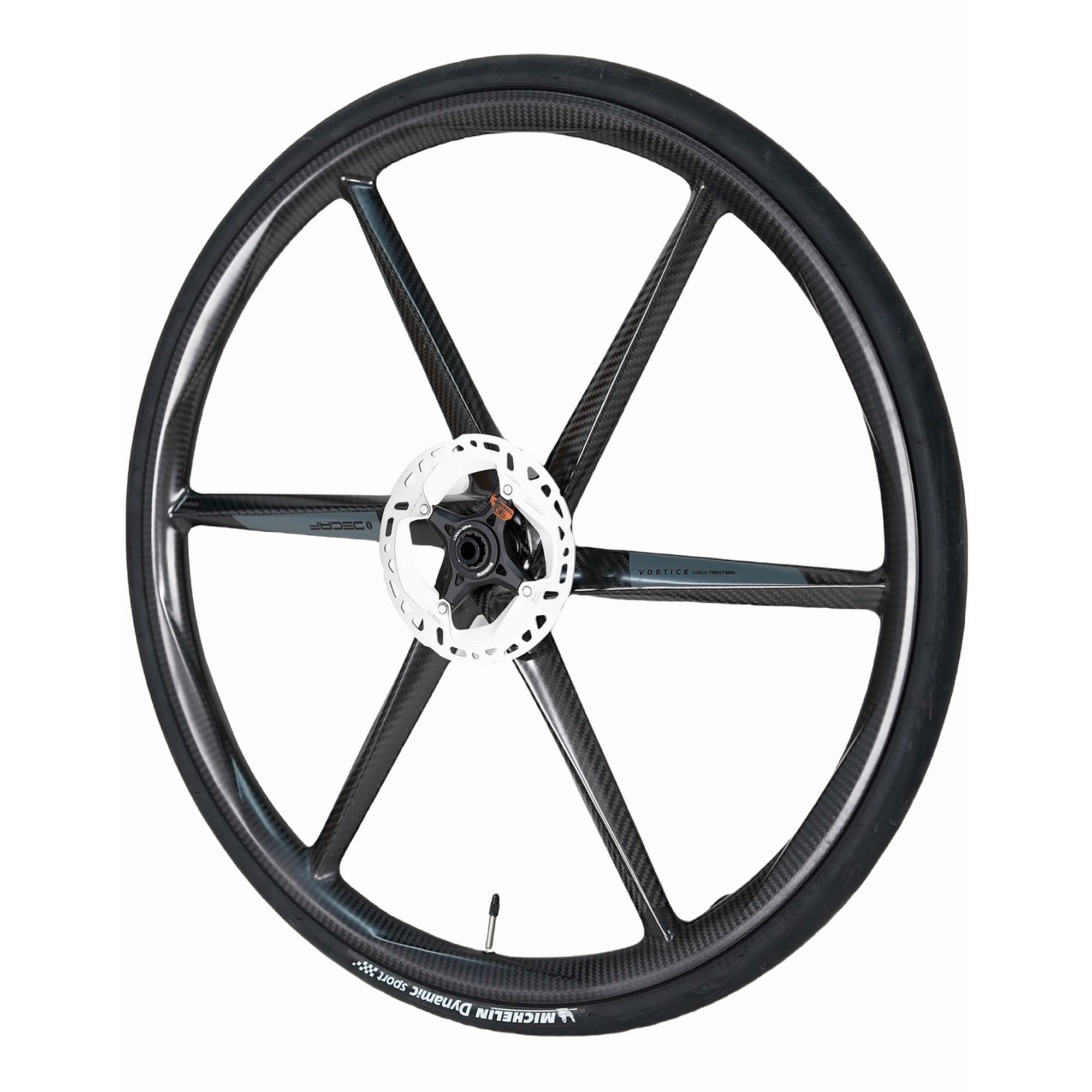 Rueda Delantera Carbono Deca 6 Rayos