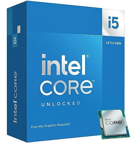 Procesador Cpu Intel Core I5 14600kf S1700 3.5 Ghz 14 Núcleos