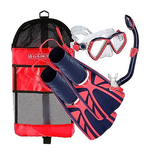 Kit De Agua Us Divers Para Niños Talle Sm