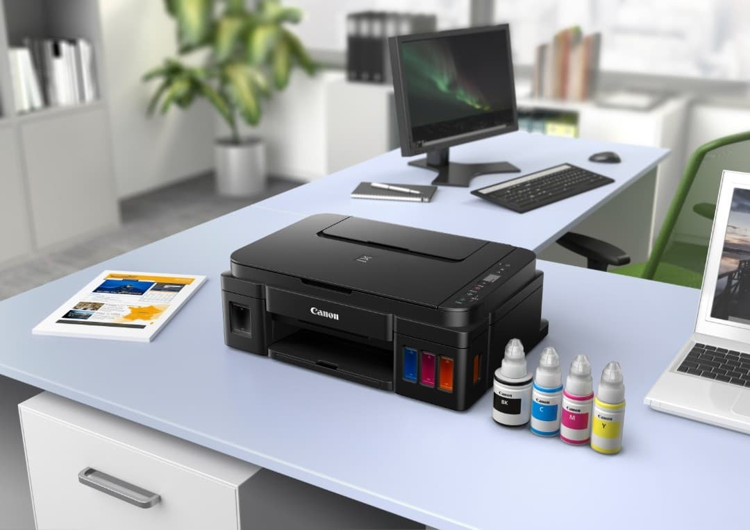 Multifuncional Inkjet Con Sistema Continuo Canon G2110
