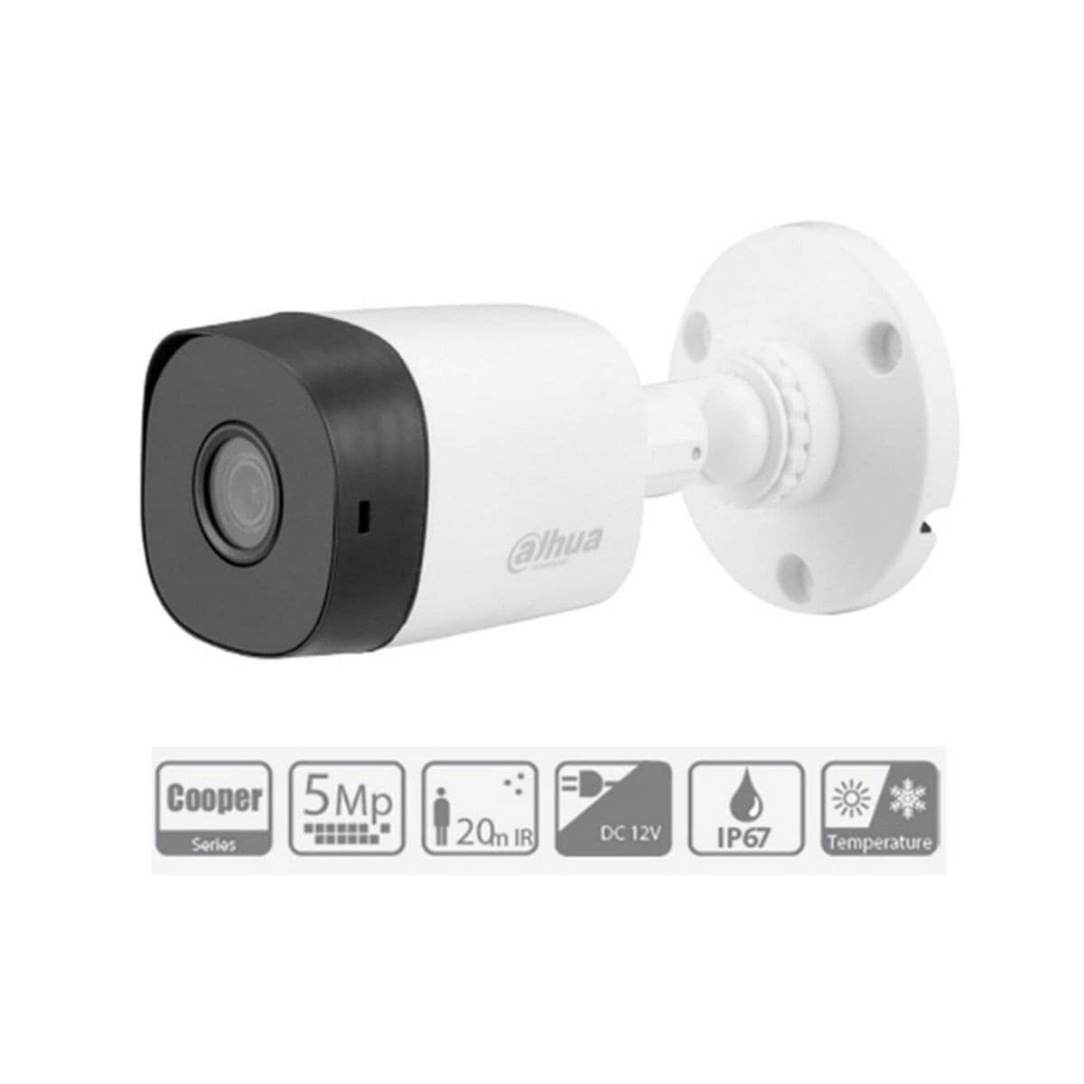 Cctv Cam Hdcvi 5mp Bullet Ir20 B1a51p Dahua