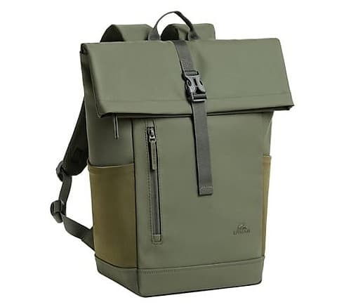 Rivacase 7826 Mochila Eden Roll Top 14" 17l Olive Green (O)