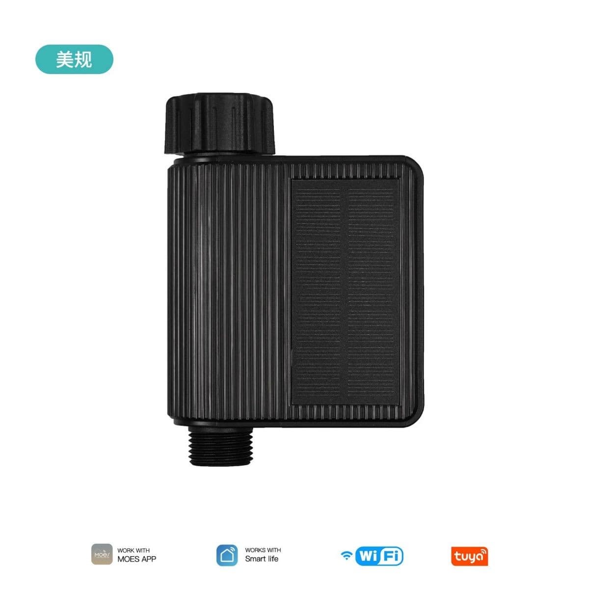 Válvula Agua Moes Qt08 Wifi Solar Uk