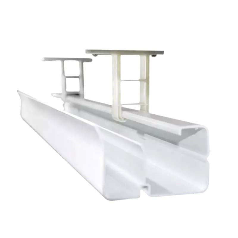 Organizador Blanco (Canal) Plastico Para Cables.