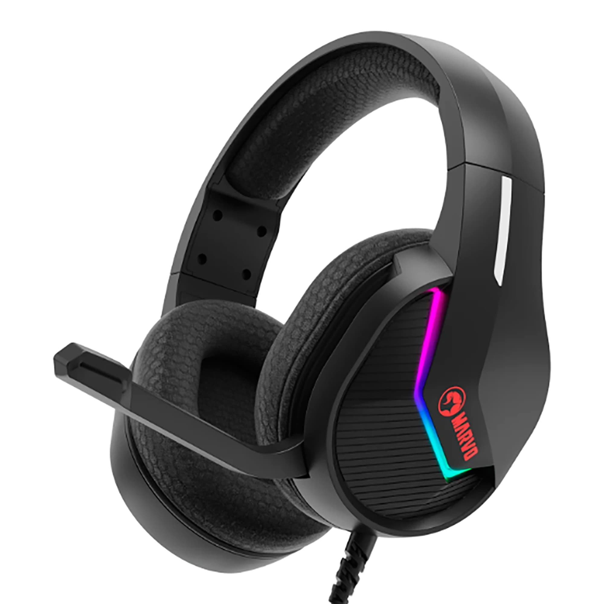 Auriculares Gaming Usb Marvo H8618 Rgb Pc