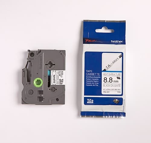 Cinta Termocontraíble Brother Hse-221 Blanco Unidad