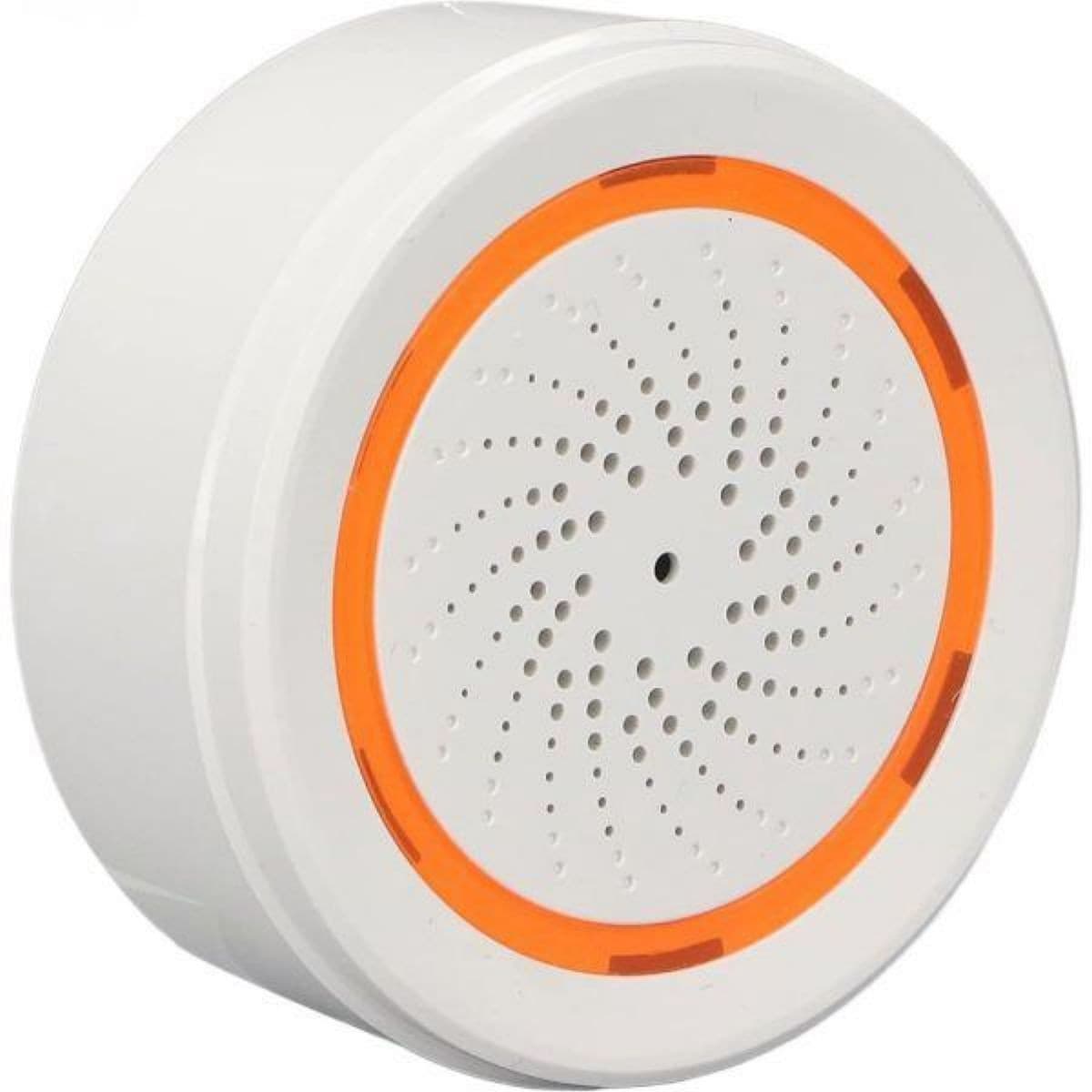 Alarma Audiovisual Zigbee Ir C/Bateria Moes